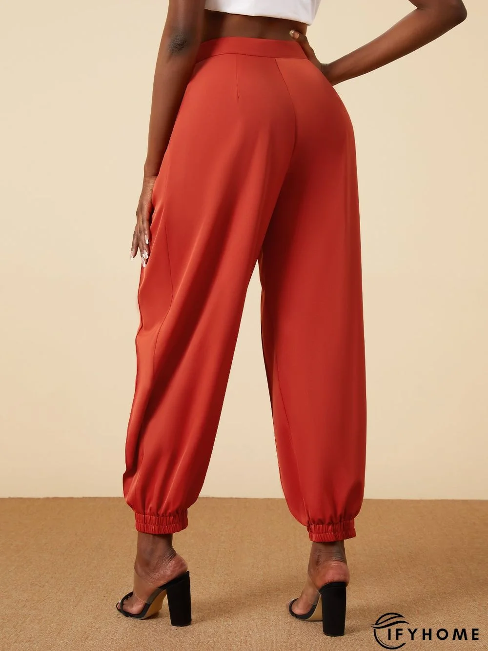 Daily Simple Regular fit Solid Pants | IFYHOME