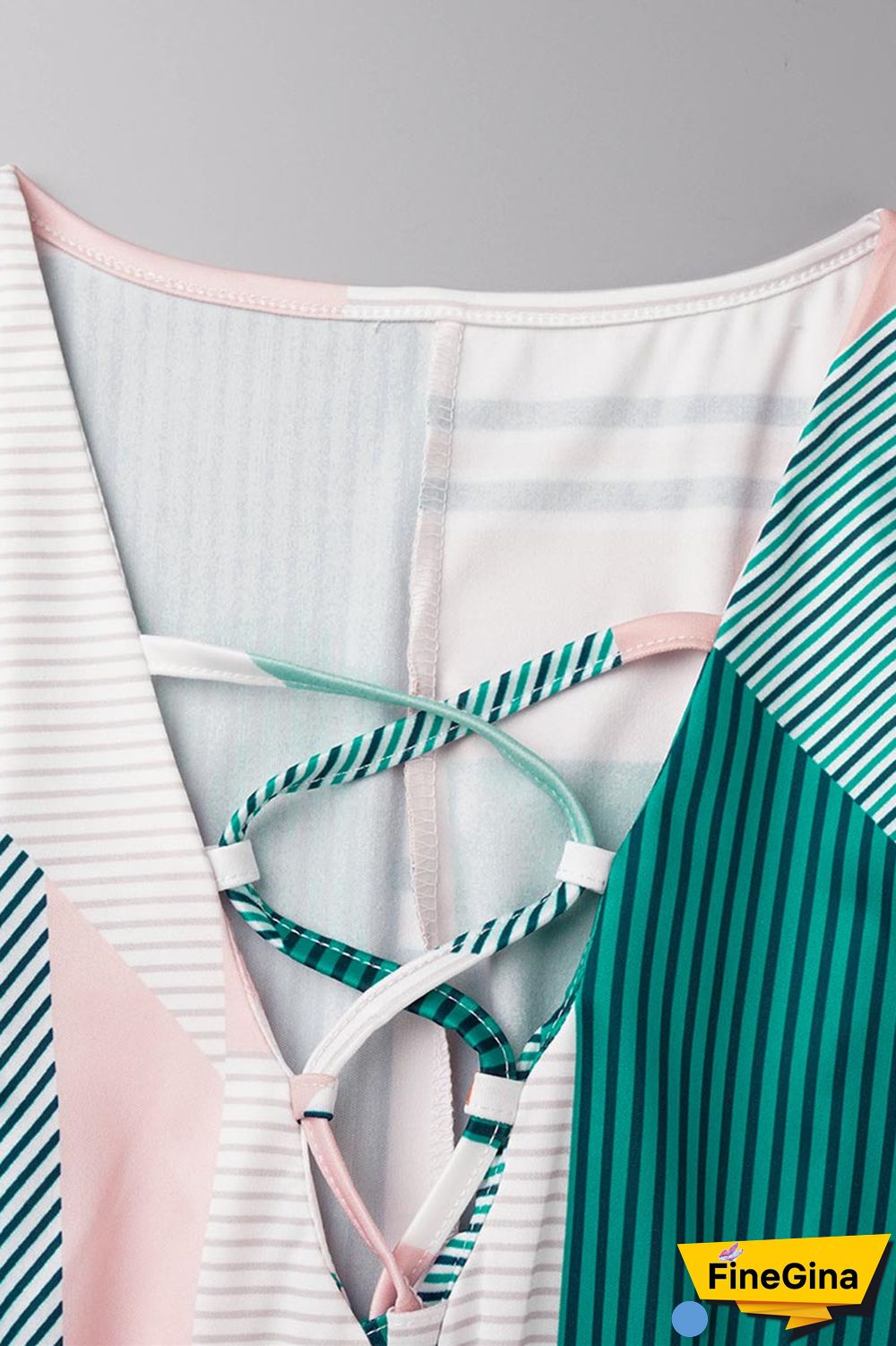 Apricot Sexy Casual Print Bandage Printing V Neck Wrapped Skirt Dresses