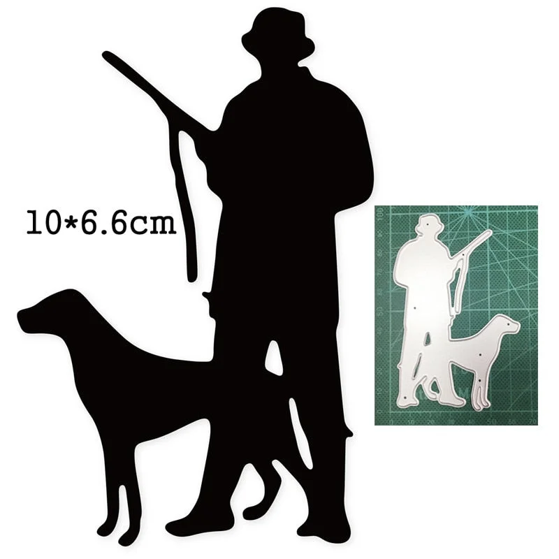 Craft Dies Metal Cutting Dies Cut Die Mold Naughty Cat Dog Scrapbooking Dies Paper Craft Knife Mould Blade Punch Stencils Dies