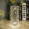 (🎁2024 New Year Hot Sale🎁)16 Colors Rose Rays Crystal Diamond Table Lamp
