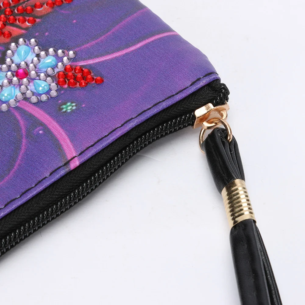 Diamond Painting Clutch DIY Special Shaped Drill PU Leather Handbag