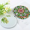 3pcs DIY Datura Diamond Painting Makeup Mirror Portable Kits