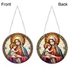 DIY Our Lady-Diamond Painting Pendant