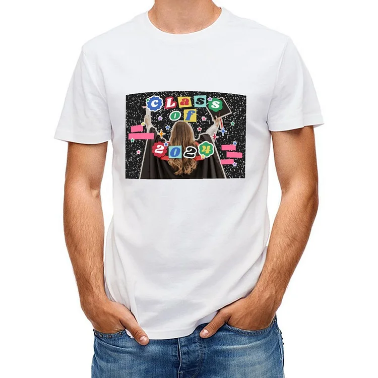 Celebrating Graduation Designable Short Sleeve T-Shirt