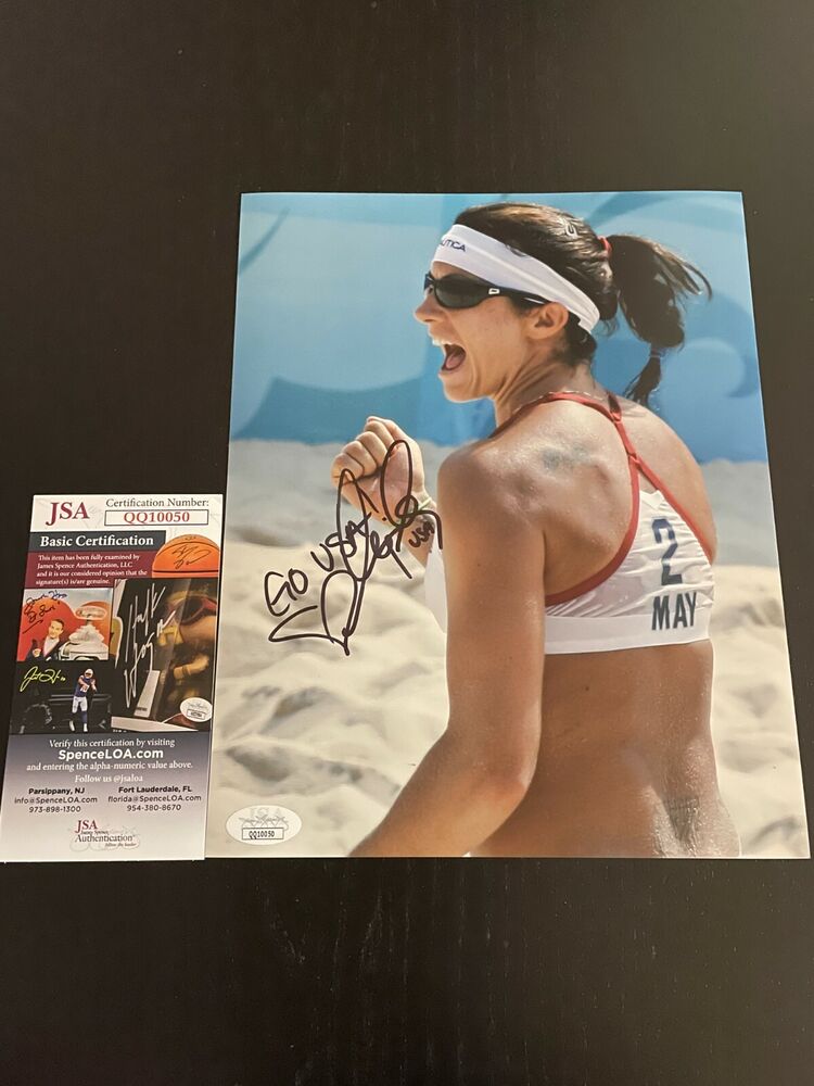 MISTY MAY-TREANOR SIGNED 8X10 Photo Poster painting  AUTOGRAPHED OLYMPIC VOLLEYBALL