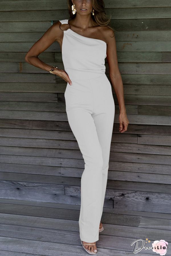 Meet Up Zipper Tie Knit Jumpsuit