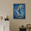 5D DIY Full Round Drill Diamond Painting Flowers And Harp Art Craft 30x40cm