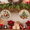 2pcs/set DIY Diamond Painting Double-Sided Suncatcher Hanging Ornament, Crystal Pendant Home Decor Set