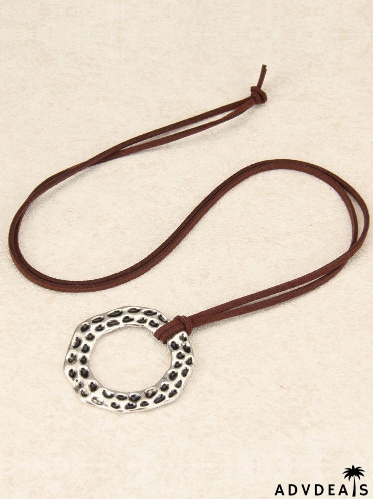 Geometric Charm Necklace