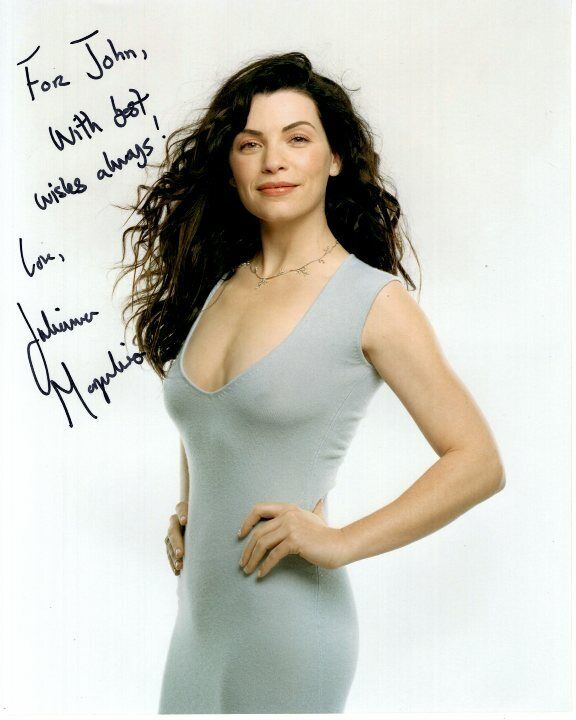 JULIANNA MARGUILES Autographed Signed THE GOOD WIFE Photo Poster paintinggraph - To John