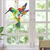 DIY Double-Sided Crystal Diamond Painting Ornaments Suncatcher Hanging Kit