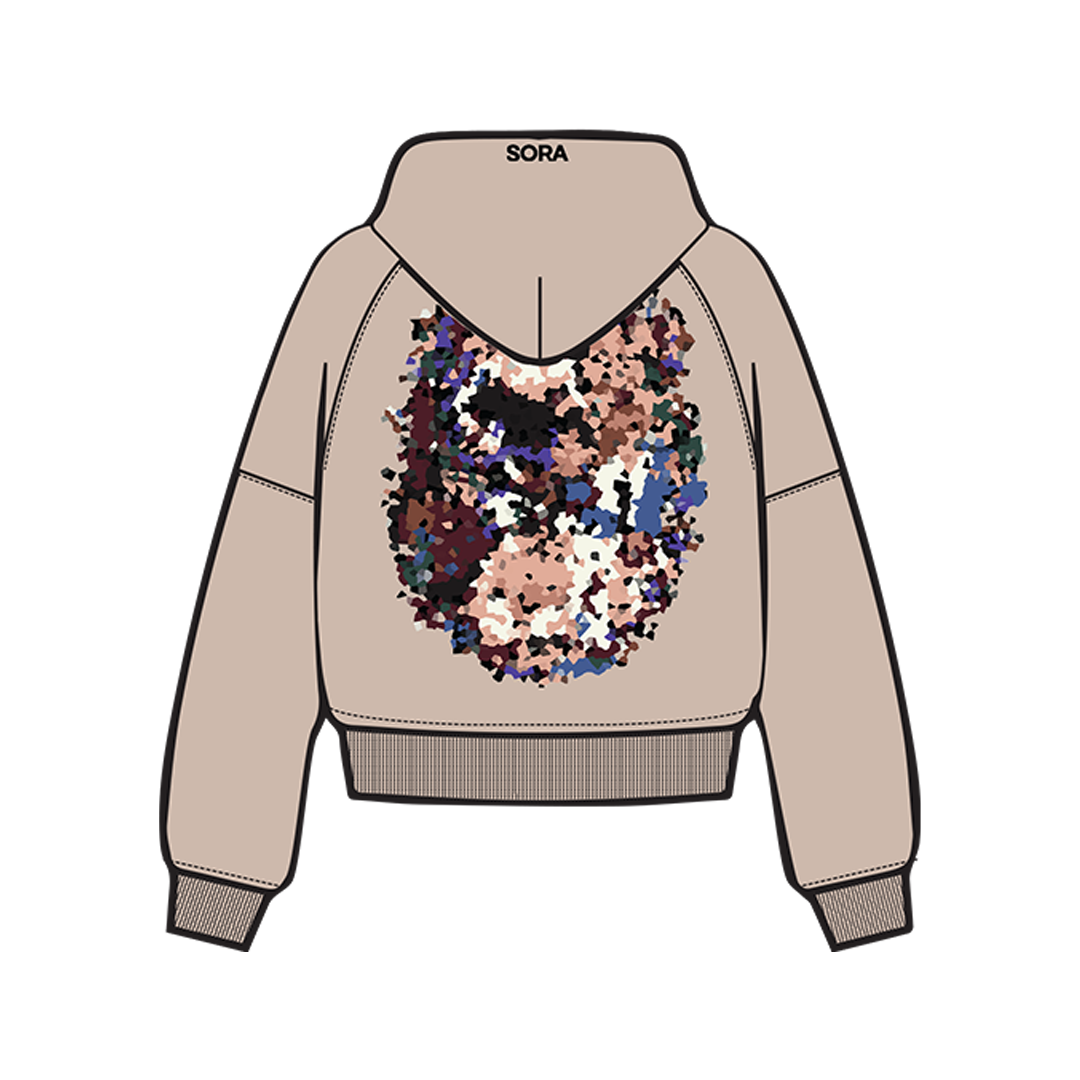 "Hero's Path" Hoodie Beige