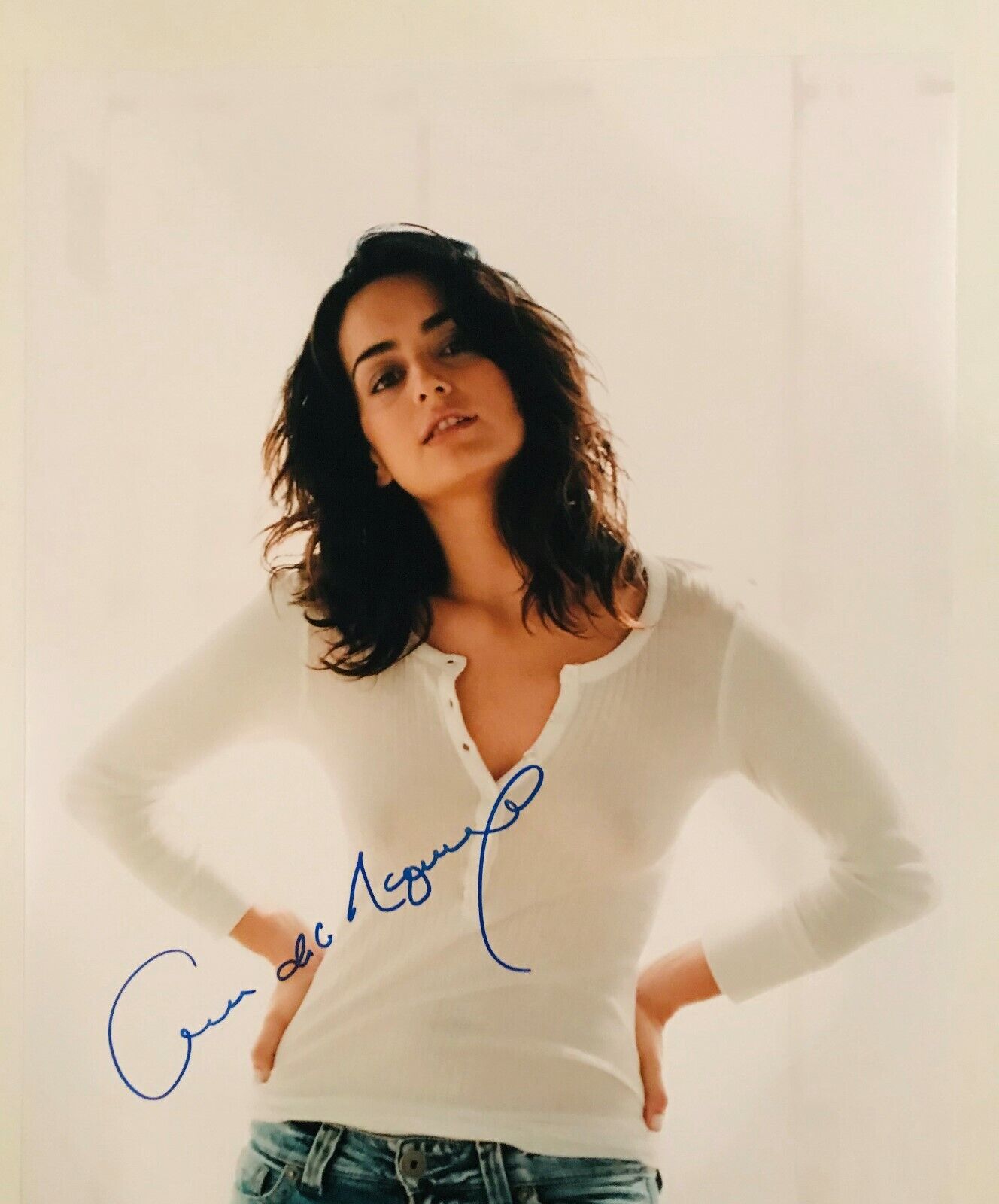 Ana De La Reguera glamour shot autographed Photo Poster painting signed 11x14 #1