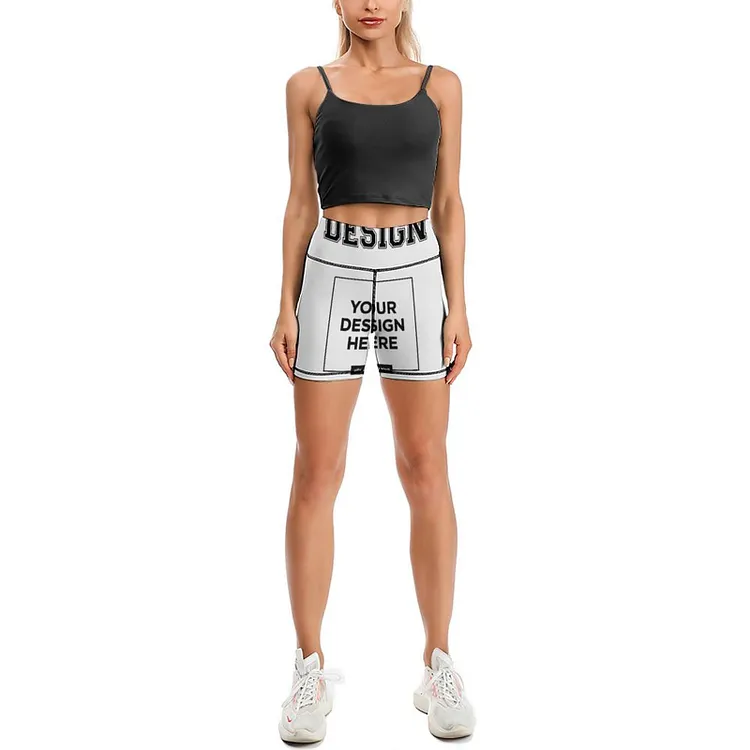 Personalized Design Women's Yoga Shorts Full Print