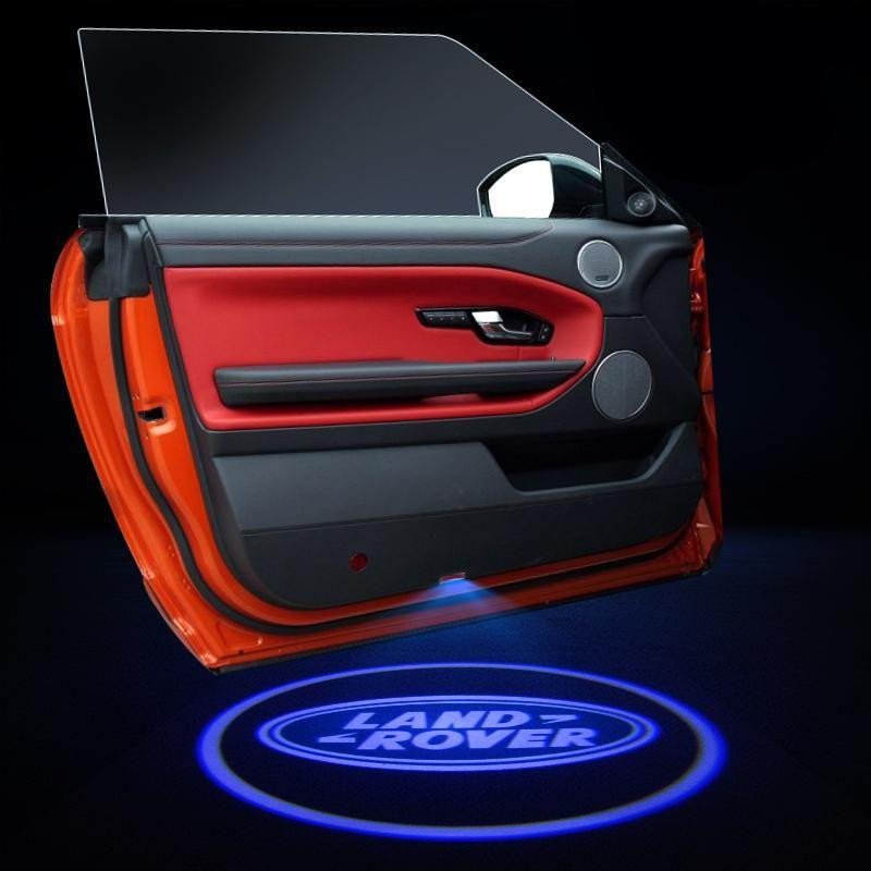 2X Logo Door Courtesy Welcome Light Kit Ghost Shadow Light for Land Rover GP Xtreme voiturehub dxncar
