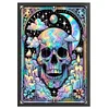 Halloween Skeleton-11CT Stamped Cross Stitch 50*70cm/19.69*27.56in(Big Size)