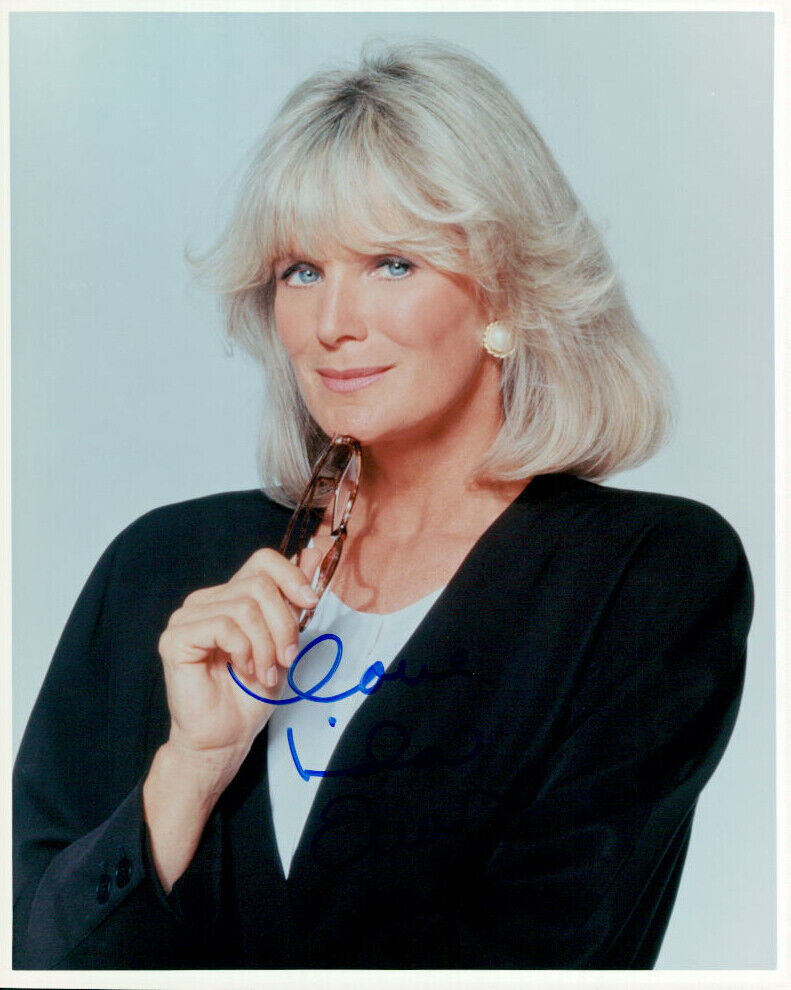 Linda Evans (Dynasty) signed authentic 8x10 Photo Poster painting COA