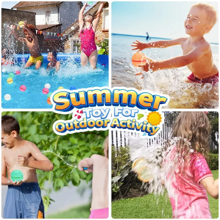 🎉 Last Day Promotion-70% OFF 🎉Reusable Self Sealing Water Bomb Balloons