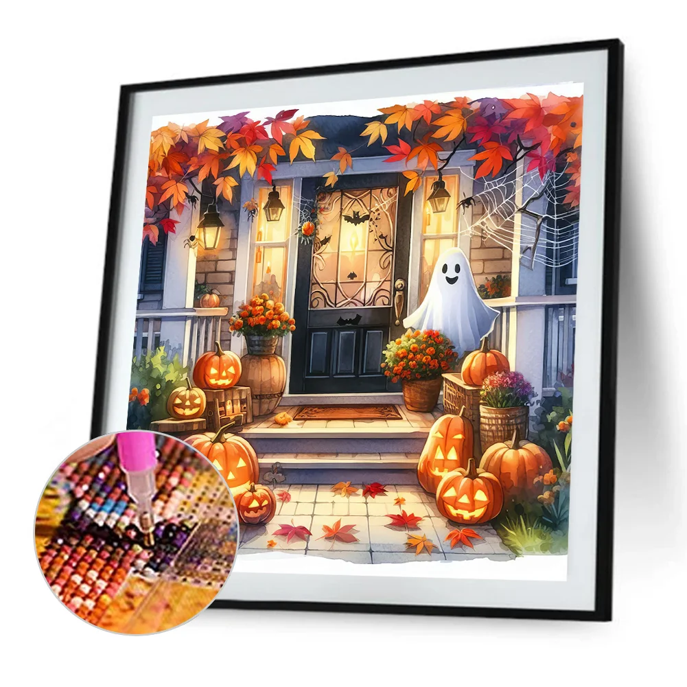 Diamond Painting - Full Round Drill - Halloween(Canvas|40*40cm)