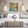 Winnie Pooh - Runde Bohrer Diamant Malerei 30*30CM