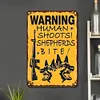 Warning - Metal Tin Signs(8*12Inch/12*16Inch)
