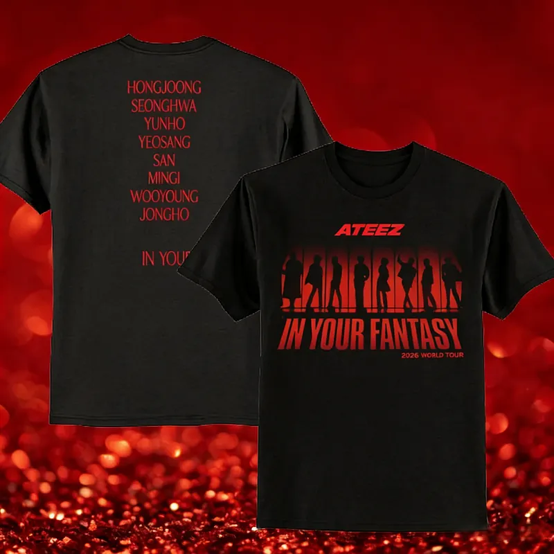 2026 ATEEZ FANMEETING ATINY'S VOYAGE : TINY MYSTERY T-SHIRT
