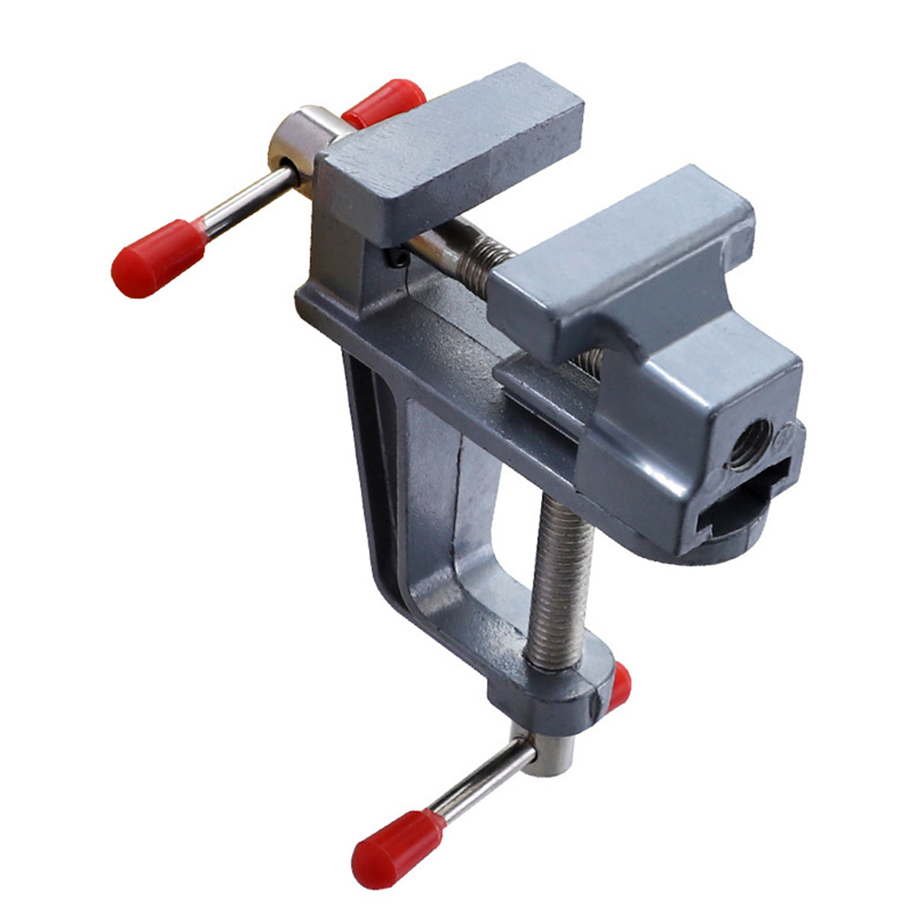 

Aluminum Alloy Miniature Small Jeweler Hobby Clamp On Table Bench Vise Tool, 501 Original