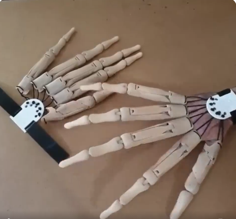 🎃 Articulated Fingers for Halloween