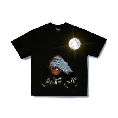 Michael Jackson Printed T-Shirt（Double-sided Print）