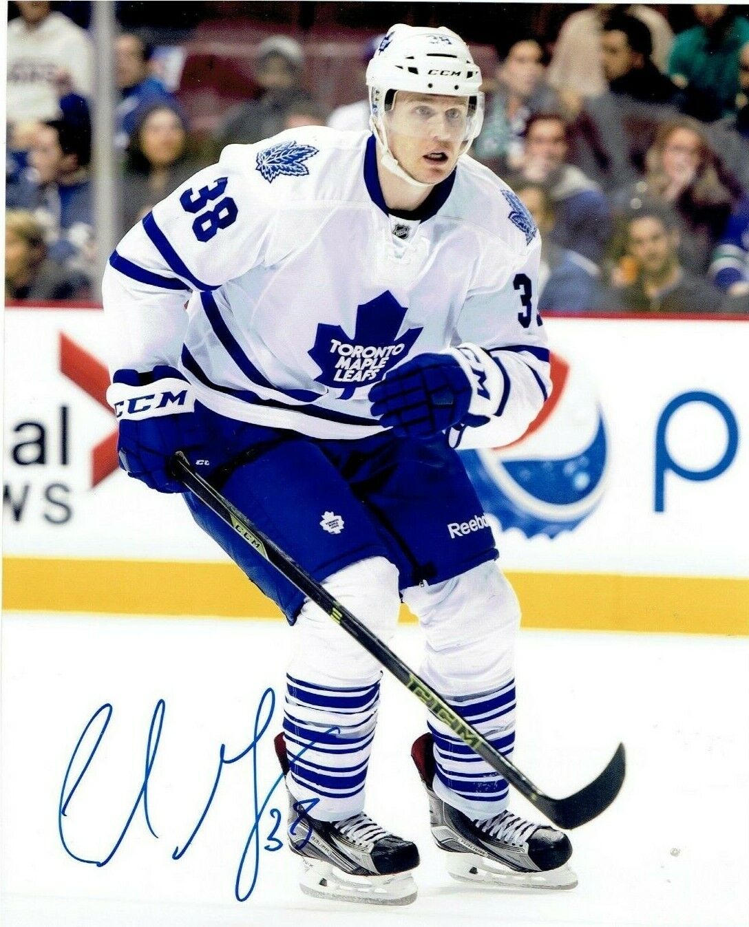 COLIN GREENING autographed SIGNED TORONTO MAPLE LEAFS 8X10 Photo Poster painting