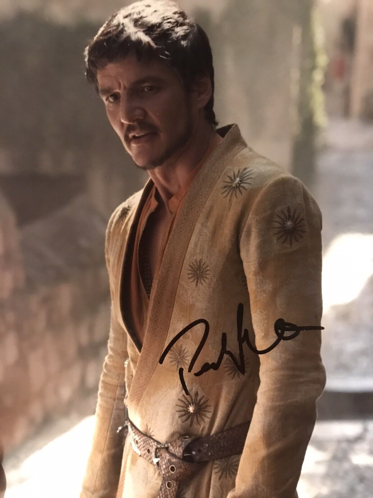 Pedro Pascal Signed 10x8 Game Of Thrones Photo Poster painting - The Mandalorian