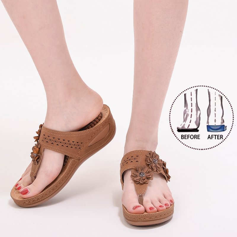 Women Premium Comfort Wedge Massage Fashion Sandals