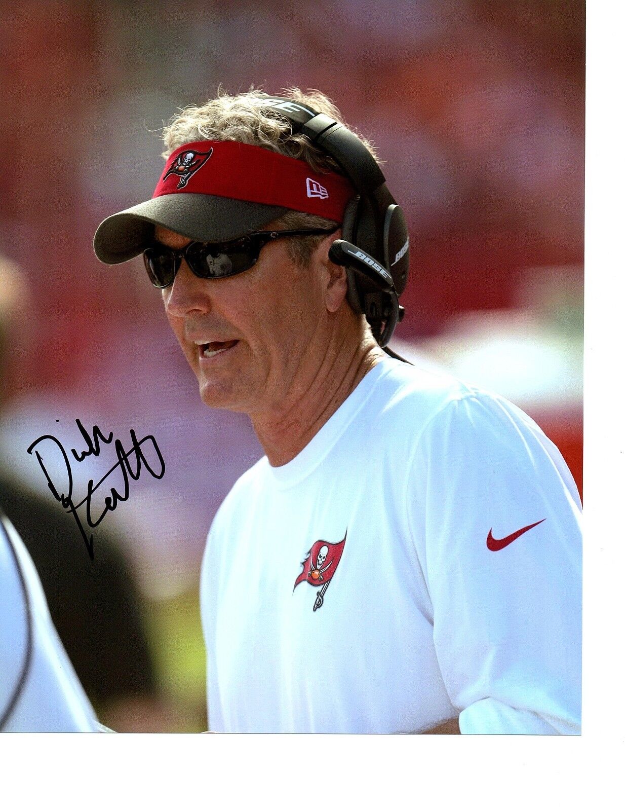 Dirk Koetter Tampa Bay Buccaneers signed autographed 8x10 football Photo Poster painting