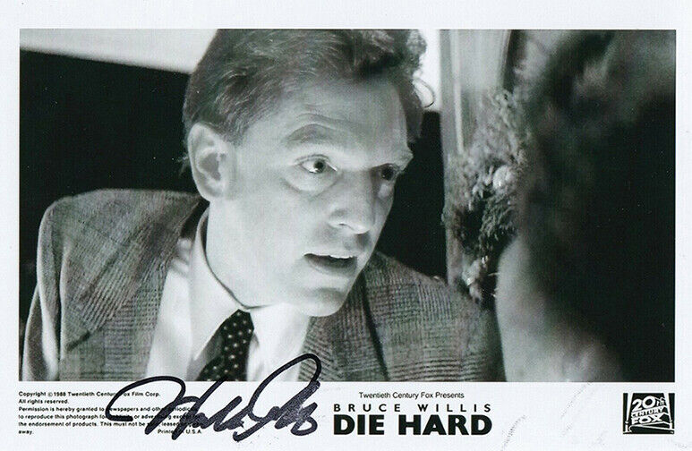 William Atherton REAL hand SIGNED Die Hard Movie Photo Poster painting #3 COA Autographed Actor