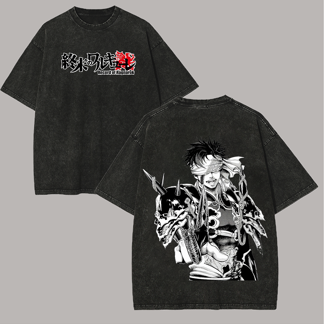 Record of Ragnarok Printed Unisex Washed T-Shirt
