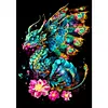 Diamond Painting -5D Full Round Drill Pterosaur(35x50cm)