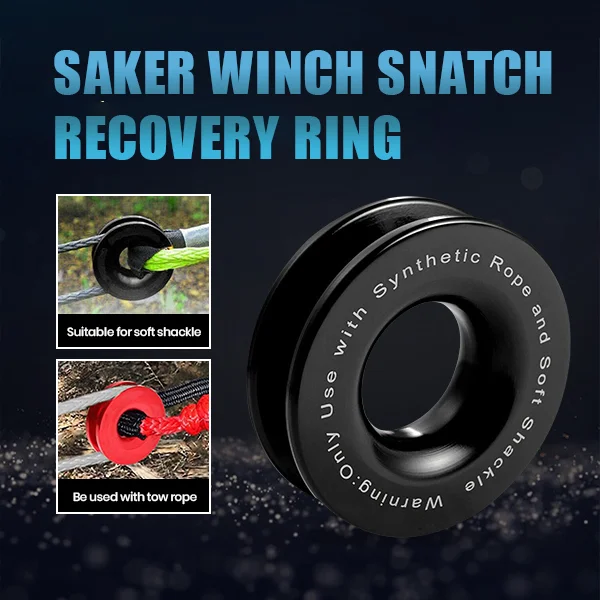 SAKER® Winch Snatch Recovery Ring
