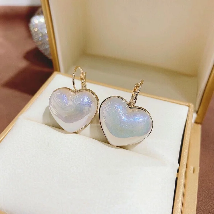 love pearl earrings
