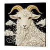 DIY Pearl Painting Sheep for Home Wall Decor with Frame(30x30cm)