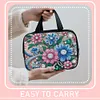 DIY Diamond Art Rhinestone Makeup Bag Crystal Transparent PVC Storage Pack Gift