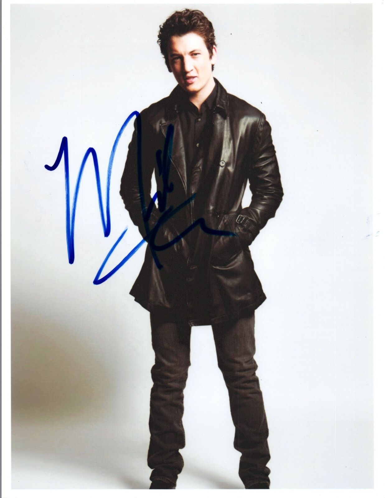 Miles Teller Signed Autograph 8x10 Photo Poster painting Whiplash War Dogs Fantastic Four COA VD