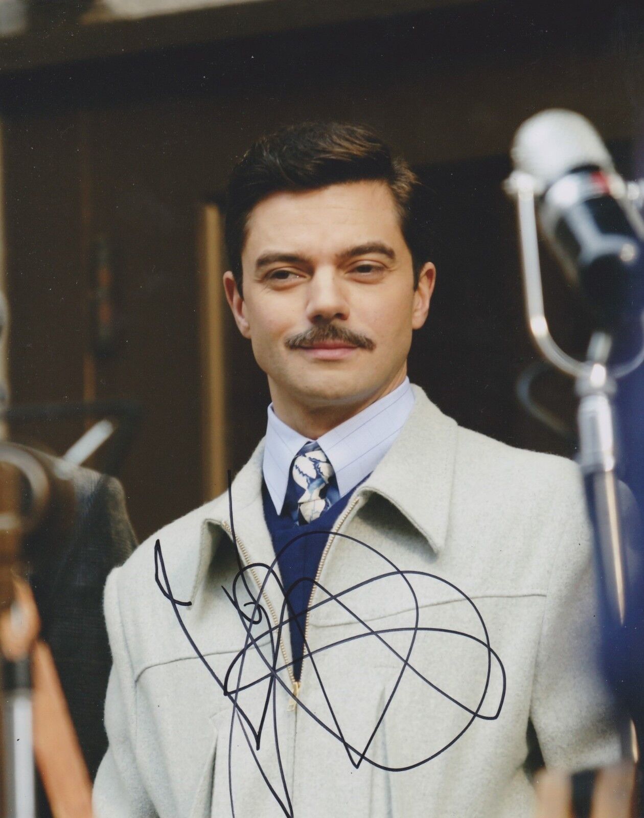 Dominic Cooper Signed Agent Carter 10x8 Photo Poster painting AFTAL