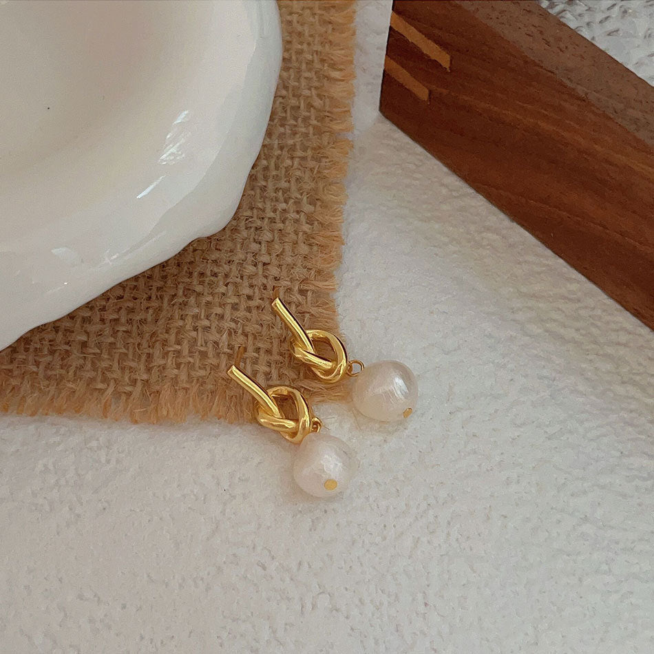 925 Sterling Silver Korean Chamfered Cube Text Letter Number Silver Electroplating Stud Earrings