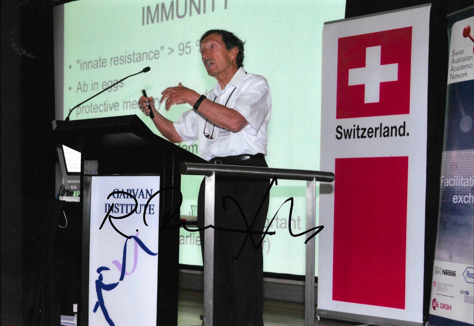 Rolf Zinkernagel Nobel Laureate