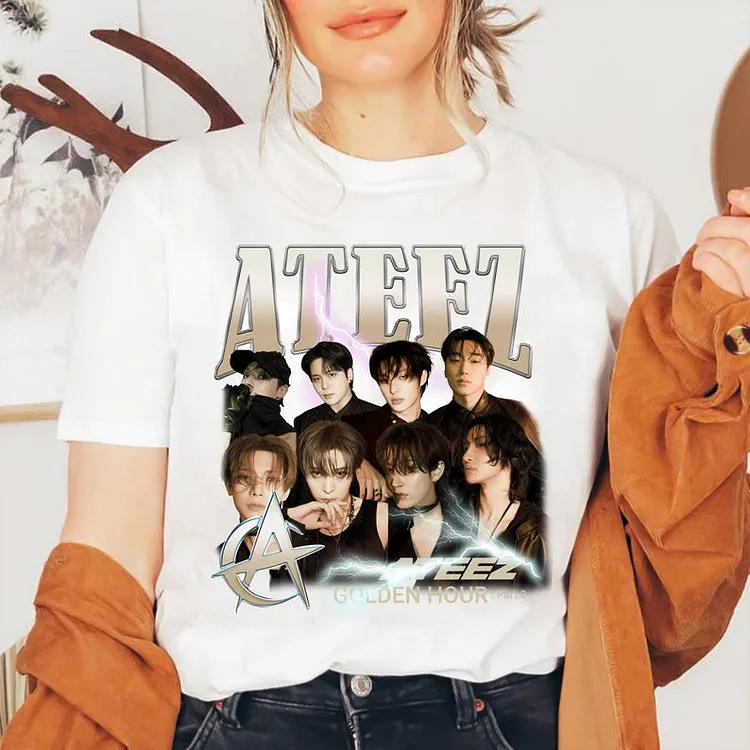 Ateez Golden Hour Part. 3 Member Photo T-Shirt