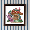Mushroom Fairy - Crystal Rhinestone Diamond Painting