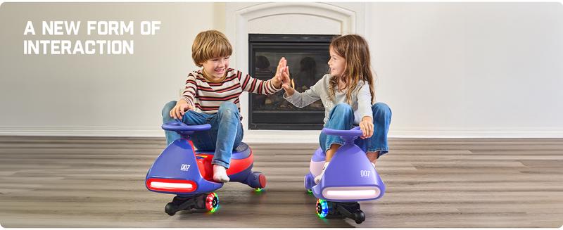 Product Introduction of FanttikRide N7 Electric Wiggle Car with Pedal, Ride on Toy 3