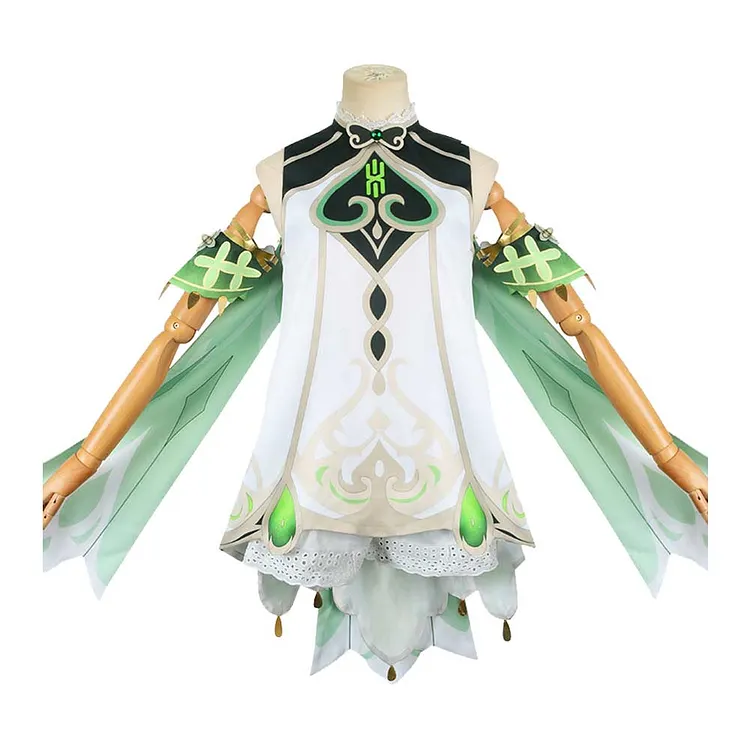 Genshin Impact Nahida White Dress Outfits Cosplay Costume Halloween Carnival Suit