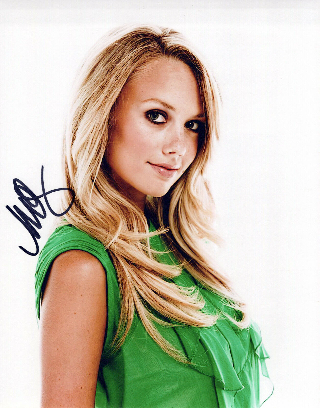 Melissa Ordway glamour shot autographed Photo Poster painting signed 8x10 #12