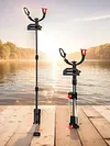 Telescopic Fishing Rod Rack Adjustable Fishing Rod Holder Heavy Duty for Fishing